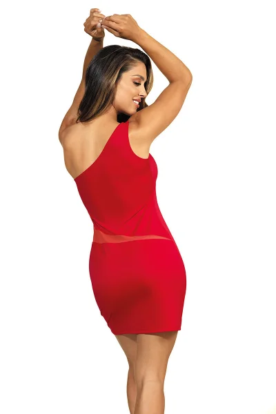 Dámské sexy šaty - Axami červená