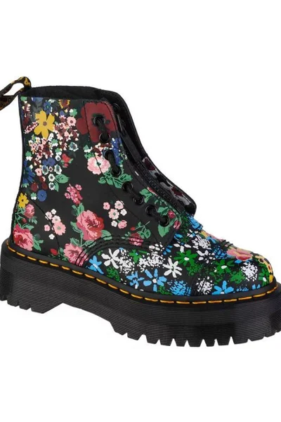 Dámské Dr. Martens Kotníkové Boty Floral Černá Mix