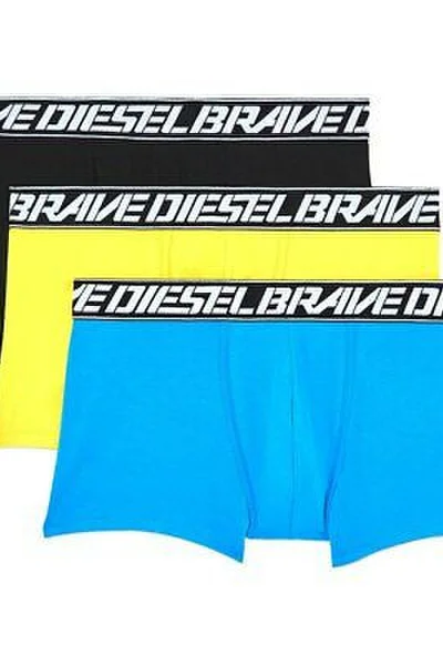 Pánské boxerky 3 ks 0IAZF vícebarevná - Diesel vícebarevné