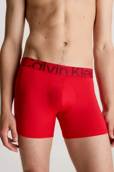 Pánské červené boxerky - Calvin Klein FUTURE SHIFT