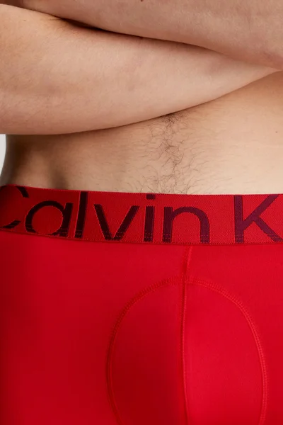 Pánské červené boxerky - Calvin Klein FUTURE SHIFT