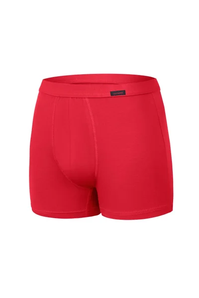Pánské boxerky Authentic plus v červené barvě - Cornette
