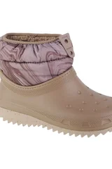 Dámské zimní sněhule Classic Neo  Shorty Boot  - Crocs béžová B2B Professional Sports