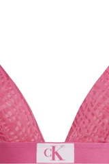 Růžová krajková podprsenka bez kostic - Calvin Klein