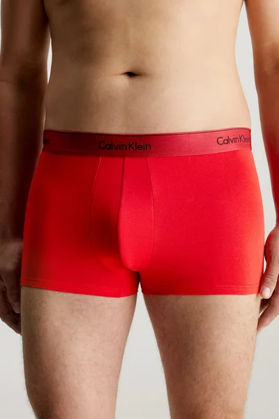 Sportovní boxerky Calvin Klein Modern Cotton červené