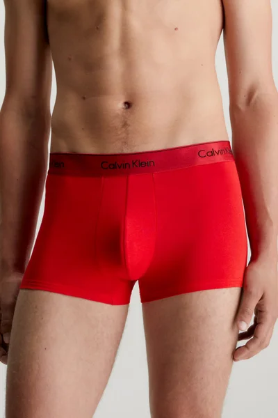 Sportovní boxerky Calvin Klein Modern Cotton červené