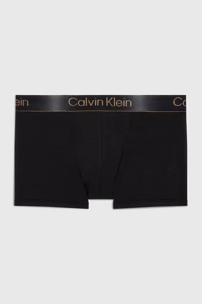 Luxusní černé boxerky CK BLACK z recyklovaných materiálů Calvin Klein