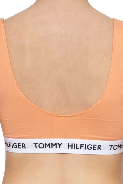 Sportovní oranžová podprsenka  Tommy Hilfiger