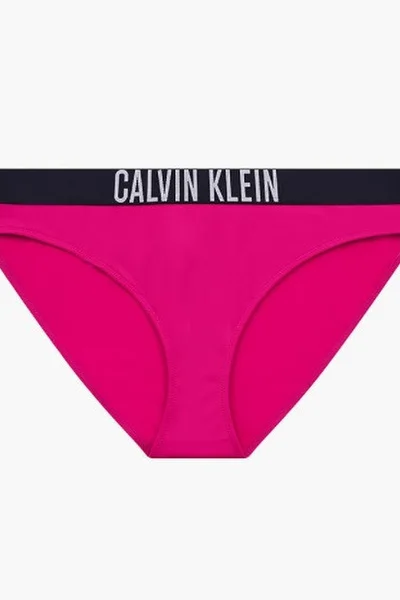 Dámské spodní dil plavek  v růžové barvě - Calvin Klein