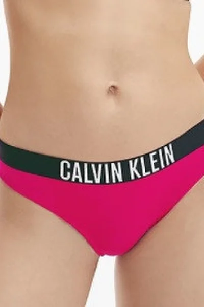 Dámské spodní dil plavek  v růžové barvě - Calvin Klein