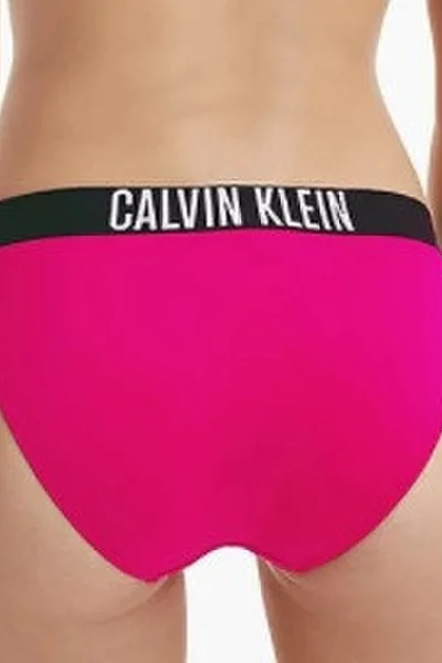 Dámské spodní dil plavek  v růžové barvě - Calvin Klein