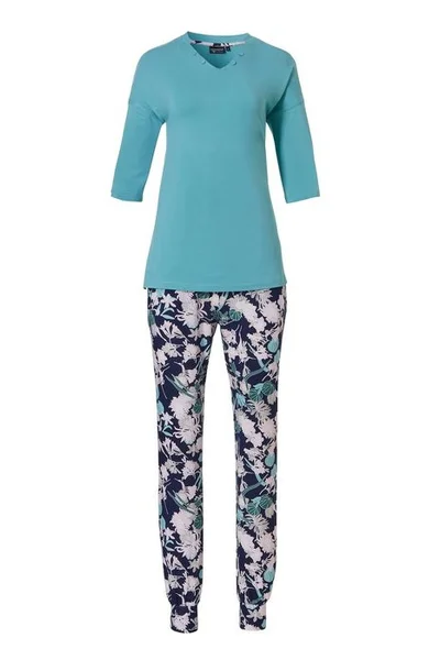 Dámské pyžamo s květinovým vzorem Pastunette