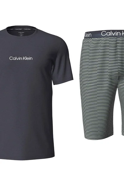 Pánský pyžamový set Calvin Klein s trikem a kraťasy
