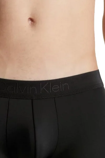 Kalhotové boxerky z mikrovlákna Calvin Klein - pánské