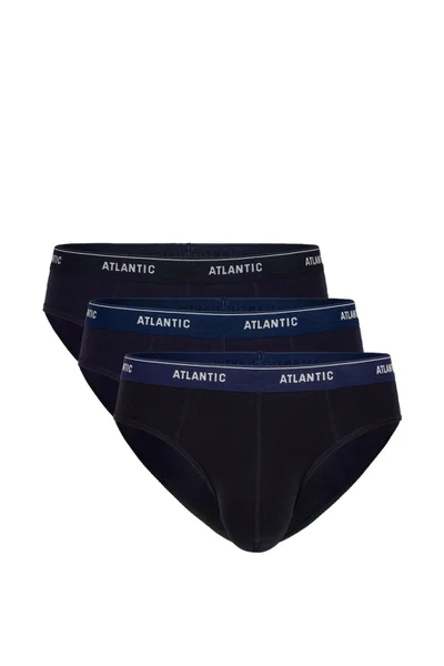 Atlantic pánské sportovní slipy Ocean kolekce vícebarevné 3 ks