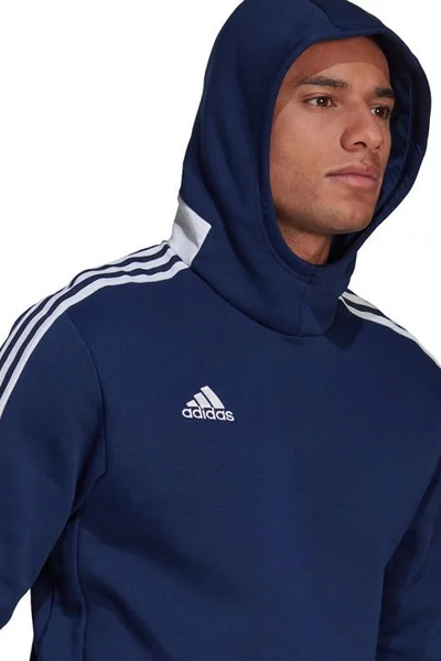 Pánská mikina Tiro Sweat Hoody M  - Adidas tm.Modrá