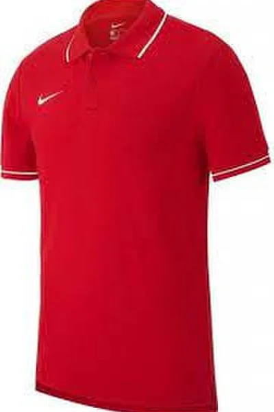 Dětské tričko Y Polo Team Club   - Nike tm.šedá