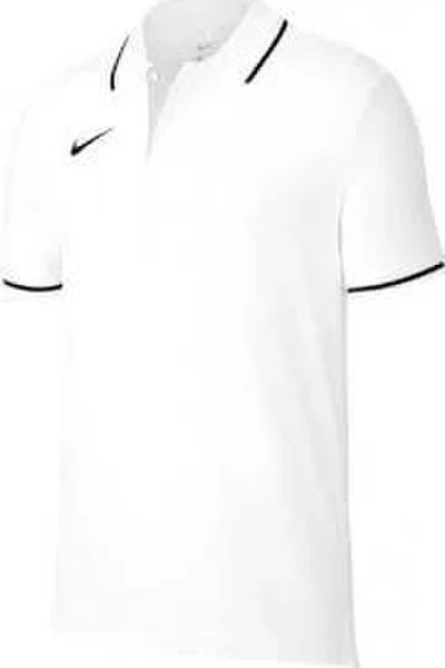 Dětské tričko Y Polo Team Club   - Nike tm.šedá
