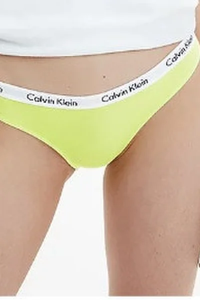 Dámské kalhotky LT3 žlutá - Calvin Klein