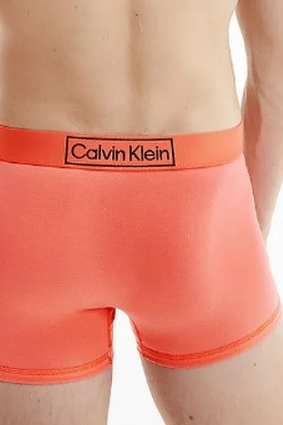 Pánské boxerky SCQ - oranžová - Calvin Klein