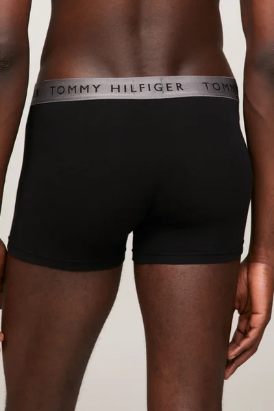 Pánské černé boxerky SHINE WB - Tommy Hilfiger