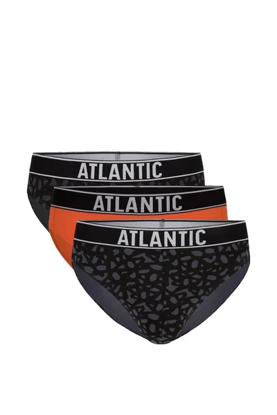 Atlantic Pánské klasické slipy vícebarevné 3 pack