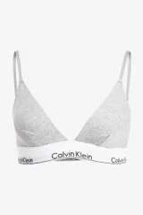 Dámská podprsenka bez kostice - - šedá - Calvin Klein