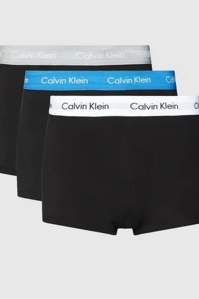 Pánské boxerky 3 pack CAZ v černé barvě - Calvin Klein