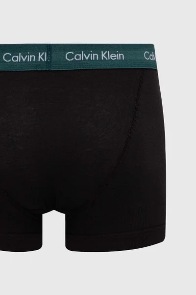 Pánské černé boxerky Calvin Klein - Bavlněná směs