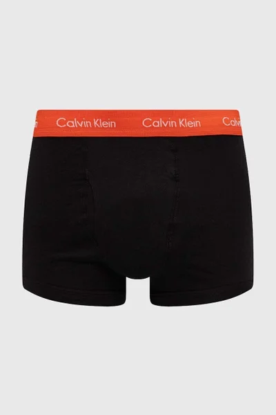 Pánské černé boxerky Calvin Klein - Bavlněná směs