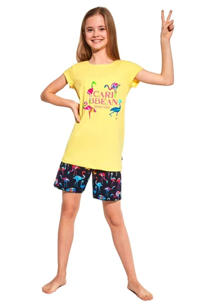 Slunečné dívčí pyžamo