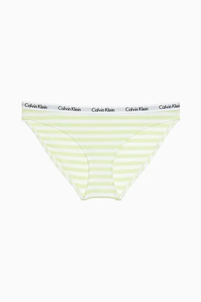 Dámské kalhotky 5XE bílážlutá - Calvin Klein