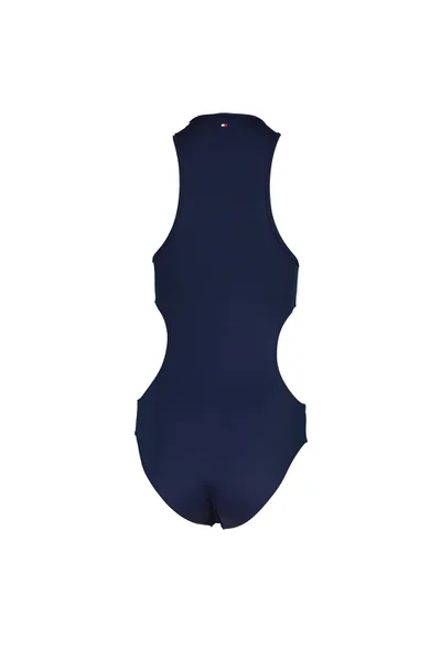 Modro-růžové jednodílné plavky  Tommy Hilfiger