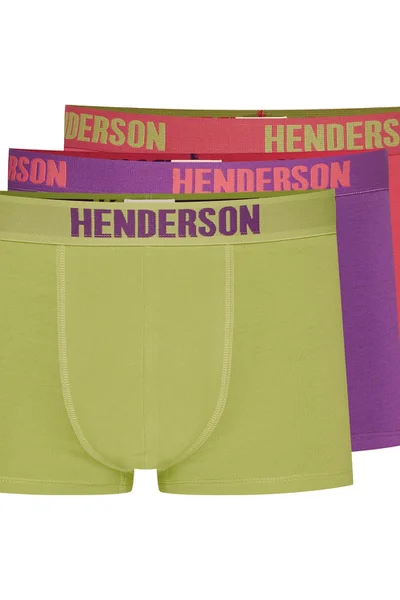 Pánské vícebarevné boxerky 3-pack Star od Henderson