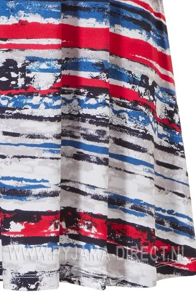 Dámské plážové šaty  modro-červené-bílé - Pastunette Gemini