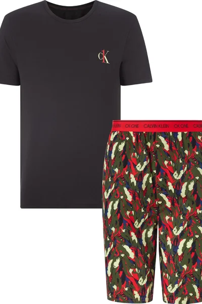 Dámské pásnké pyžamo set 9VO vícebarevná - Calvin Klein