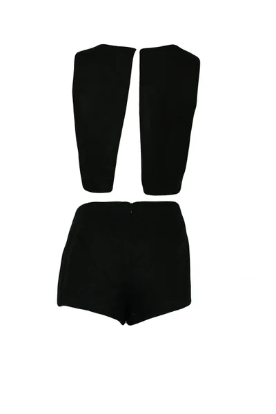 Černé plážové šaty Calvin Klein krátké