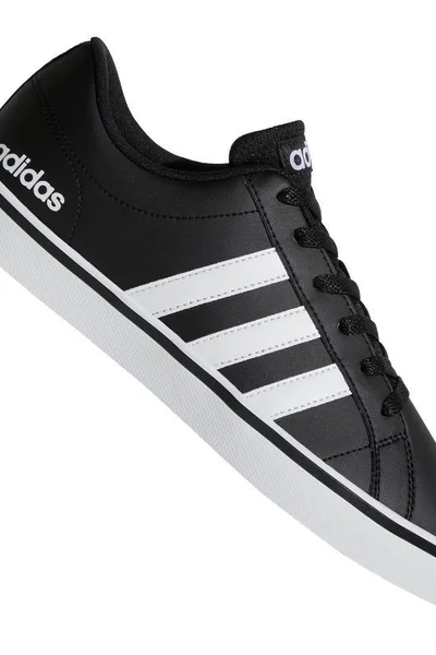 Černé sportovní boty pro pány s bílými pruhy - ADIDAS VS Pace