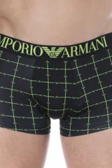 Pánské boxerky   v černé barvě - Emporio Armani