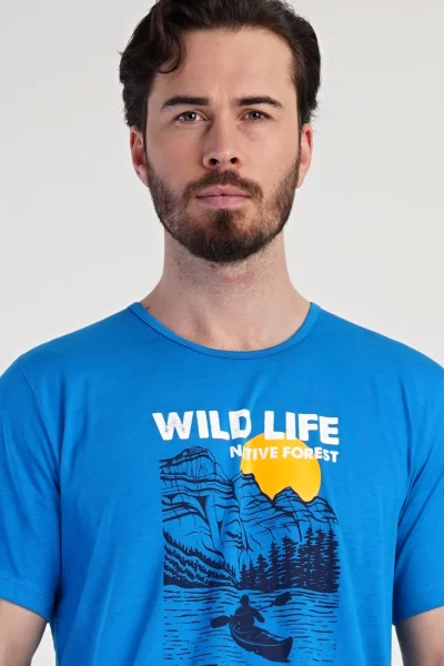 Pánské kapri pyžamo Wild Life - Vienetta MAN