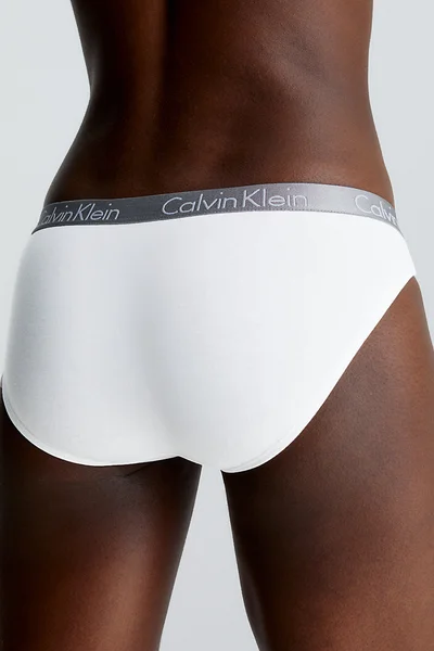 Dámské bílé kalhotky Calvin Klein Radiant Cotton