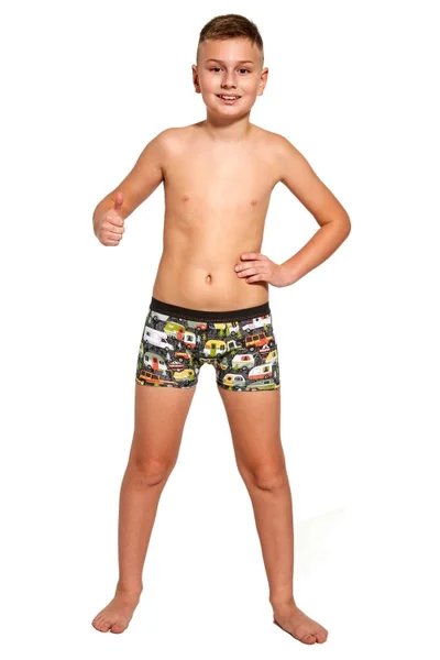 Kvalitní chlapecké boxerky s potiskem - Camper Cornette