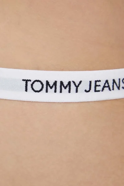 Dámská krajková tanga růžová - Tommy Hilfiger