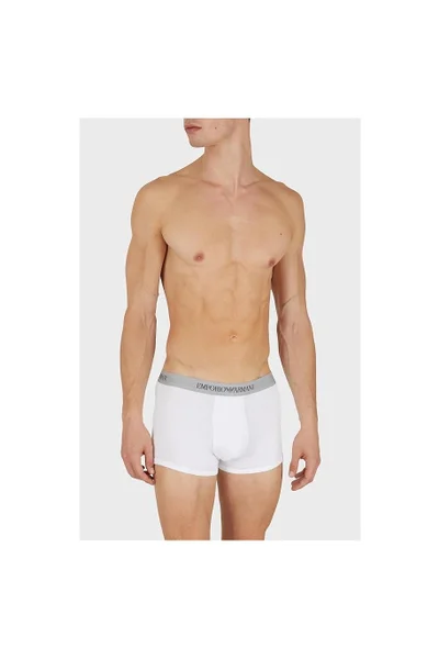 Pánské boxerky Emporio Armani - Trojbalení - elastický pas