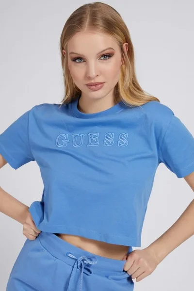 Dámské tričko - G7DS v modré barvě - Guess