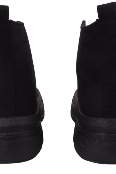 Černé dámské kotníčkové boty Lee Cooper
