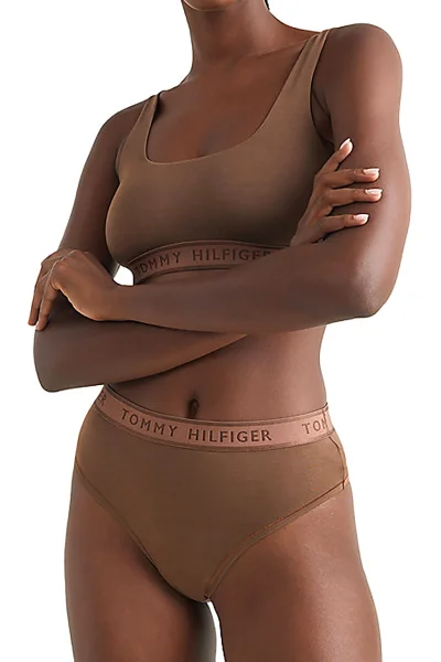 Dámská Modal Tanga High Waist - Tommy Hilfiger