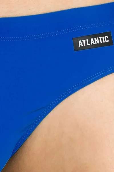 Pánské světle modré plavky Atlantic se šňůrkou