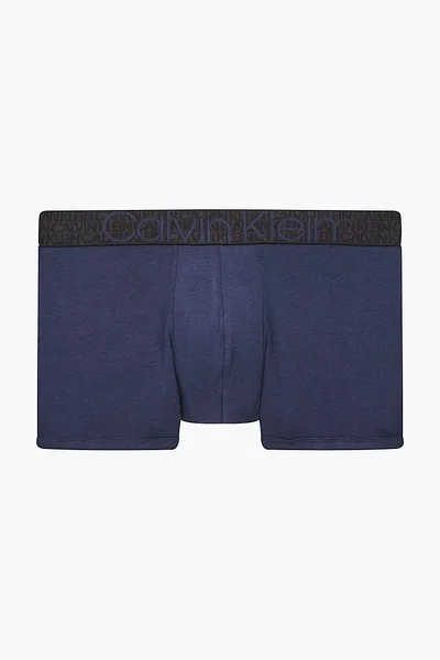 Pánské boxerky - 8SB - Tmavě v modré barvě - Calvin Klein