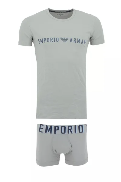 Pánský set tričko a boxerky Emporio Armani